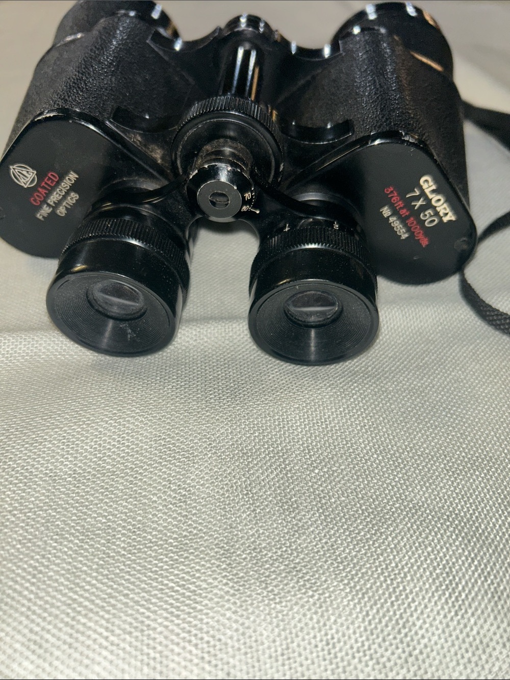 GLORY 7x50 Black Compact Binoculars